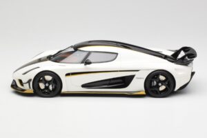 Koenigsegg Regera Crystal Valkoinen GT Spirit 1:18 GT913 Hartsi — kuva 3 / 6