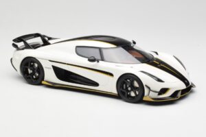 Koenigsegg Regera Crystal Valkoinen GT Spirit 1:18 GT913 Hartsi — kuva 4 / 6