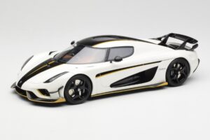 Koenigsegg Regera Crystal Valkoinen GT Spirit 1:18 GT913 Hartsi