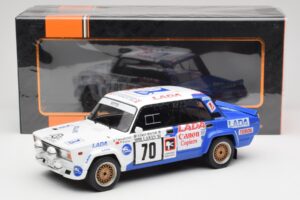 Lada 2105 VFTS #70 E. Tumalevicius 1000 Lakes Rally 1986 IXO 1:18 18RMC181A Metalli — kuva 6 / 6