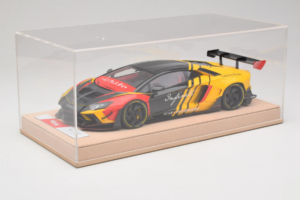 Lamborghini Aventador Liberty Walk Infinite Musta Keltainen Timothy & Pierre 1:18 REMC035 Metalli — kuva 6 / 7