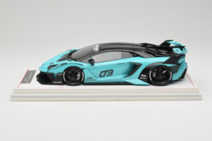 Lamborghini Aventador Liberty Walk LB-Silhouette WORKS GT Evo Mintunvihreä IVY 1:18 REMC001 Hartsi