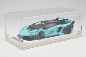 Lamborghini Aventador Liberty Walk LB-Silhouette WORKS GT Evo Mintunvihreä IVY 1:18 REMC001 Hartsi — kuva 6 / 7