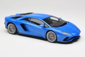 Lamborghini Aventador S LP740-4 Blue Nila AUTOart 1:18 79134 Metalli — kuva 6 / 8
