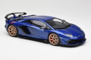 Lamborghini Aventador SVJ Sininen GT Spirit 1:18 GTS18512BL Hartsi — kuva 4 / 6