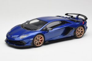 Lamborghini Aventador SVJ Sininen GT Spirit 1:18 GTS18512BL Hartsi