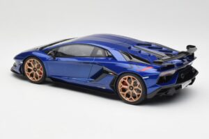 Lamborghini Aventador SVJ Sininen GT Spirit 1:18 GTS18512BL Hartsi — kuva 5 / 6