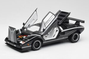Lamborghini Countach LP500S Musta Kyosho 1:18 08326K Metalli — kuva 2 / 8