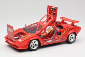 Lamborghini Countach Punainen Bburago 1:18 3047 Metalli — kuva 2 / 8