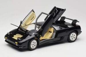 Lamborghini Diablo Musta Mira 1:18 6107 Metalli — kuva 2 / 8