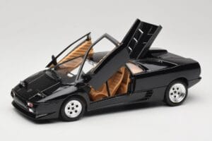 Lamborghini Diablo Musta Tonka 1:18 09035-M1 Metalli — kuva 2 / 8