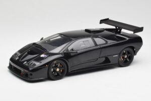 Lamborghini Diablo GTR Musta AUTOart 1:18 74522 Metalli