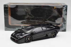 Lamborghini Diablo GTR Musta AUTOart 1:18 74522 Metalli — kuva 8 / 8