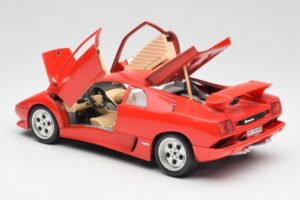 Lamborghini Diablo Punainen Bburago 1:18 3028-M1 Metalli — kuva 5 / 8