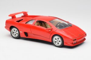 Lamborghini Diablo Punainen Bburago 1:18 3028-M1 Metalli — kuva 6 / 8