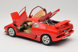 Lamborghini Diablo Punainen Bburago 1:18 3041-M1 Metalli — kuva 5 / 8