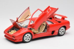 Lamborghini Diablo Punainen Bburago 1:18 3028-M1 Metalli — kuva 2 / 8