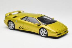 Lamborghini Diablo SE30 Anniversary Edition Keltainen Spyder AUTOart 1:18 79157 Metalli — kuva 6 / 8