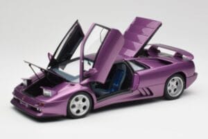 Lamborghini Diablo SE30 Anniversary Edition Metallic Violetti AUTOart 1:18 79158 Metalli — kuva 2 / 8