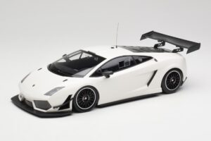 Lamborghini Gallardo LP600+ GT3 Bianco Monocerus Minichamps 1:18 151111102 Metalli