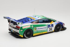Lamborghini Gallardo LP600+ GT3 Reiter Engineering #34 H-J. Stuck / D. Rostek ADAC 24 Hours Nurburgring 2011 Minichamps 1:18  — kuva 2 / 6