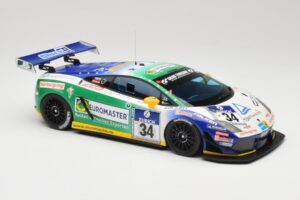 Lamborghini Gallardo LP600+ GT3 Reiter Engineering #34 H-J. Stuck / D. Rostek ADAC 24 Hours Nurburgring 2011 Minichamps 1:18  — kuva 4 / 6