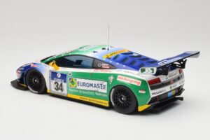 Lamborghini Gallardo LP600+ GT3 Reiter Engineering #34 H-J. Stuck / D. Rostek ADAC 24 Hours Nurburgring 2011 Minichamps 1:18  — kuva 5 / 6