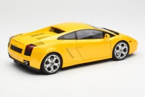 Lamborghini Gallardo Metallic Keltainen AUTOart 1:18 74571 Metalli — kuva 3 / 8