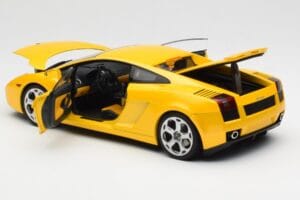 Lamborghini Gallardo Metallic Keltainen AUTOart 1:18 74571 Metalli — kuva 5 / 8