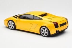 Lamborghini Gallardo Metallic Keltainen AUTOart 1:18 74571 Metalli — kuva 7 / 8
