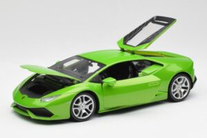 Lamborghini Huracan LP610-4 Vihreä Bburago 1:18 18-11038 Metalli — kuva 2 / 8