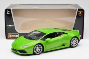 Lamborghini Huracan LP610-4 Vihreä Bburago 1:18 18-11038 Metalli — kuva 8 / 8