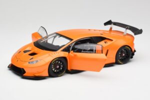 Lamborghini Huracan LP620-2 Super Trofeo Arancio Borealis Pearl Effect Oranssi AUTOart 1:18 81558 Metalli — kuva 2 / 8