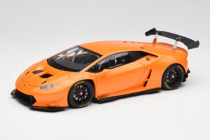 Lamborghini Huracan LP620-2 Super Trofeo Arancio Borealis Pearl Effect Oranssi AUTOart 1:18 81558 Metalli