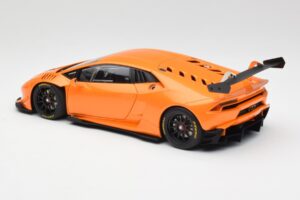 Lamborghini Huracan LP620-2 Super Trofeo Arancio Borealis Pearl Effect Oranssi AUTOart 1:18 81558 Metalli — kuva 6 / 8