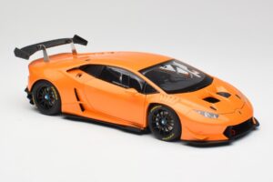 Lamborghini Huracan LP620-2 Super Trofeo Arancio Borealis Pearl Effect Oranssi AUTOart 1:18 81558 Metalli — kuva 7 / 8