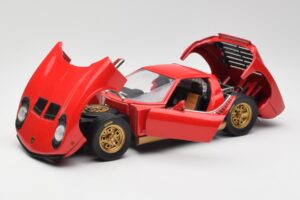 Lamborghini Miura Punainen Anson 1:18 30302 Metalli — kuva 2 / 8