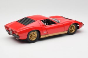 Lamborghini Miura Punainen Anson 1:18 30302 Metalli — kuva 3 / 8