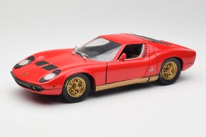 Lamborghini Miura Punainen Anson 1:18 30302 Metalli