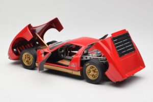 Lamborghini Miura Punainen Anson 1:18 30302 Metalli — kuva 5 / 8