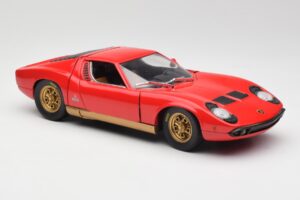 Lamborghini Miura Punainen Anson 1:18 30302 Metalli — kuva 6 / 8