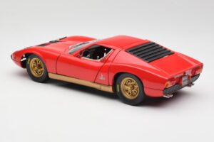 Lamborghini Miura Punainen Anson 1:18 30302 Metalli — kuva 7 / 8