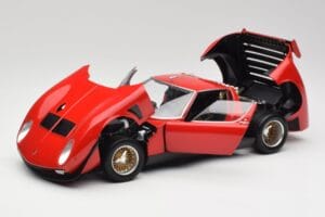 Lamborghini Miura SVR Punainen & Musta Kyosho 1:18 08319R Metalli — kuva 2 / 8