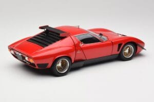 Lamborghini Miura SVR Punainen & Musta Kyosho 1:18 08319R Metalli — kuva 3 / 8
