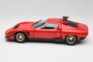 Lamborghini Miura SVR Punainen & Musta Kyosho 1:18 08319R Metalli — kuva 4 / 8