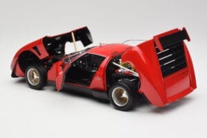 Lamborghini Miura SVR Punainen & Musta Kyosho 1:18 08319R Metalli — kuva 5 / 8