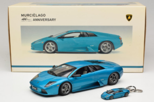 Lamborghini Murcielago 40th Anniversary Verde Artemis AUTOart 1:18 74515 Metalli — kuva 9 / 9
