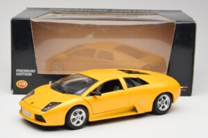 Lamborghini Murcielago LP640 Keltainen Bburago 1:18 23124646-M1 Metalli — kuva 8 / 8