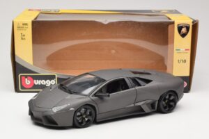 Lamborghini Reventon Matte Grey Bburago 1:18 18-11029 Metalli — kuva 8 / 8