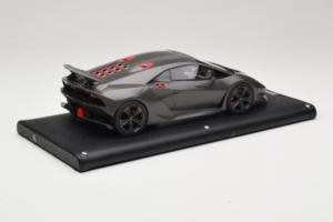 Lamborghini Sesto Elemento Matte Black MR Collection 1:18 LAMB054 Hartsi — kuva 3 / 6